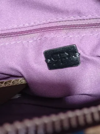 Bolso de mano estampado