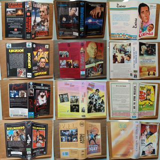 Carátulas Originales de Películas VHS y BETA