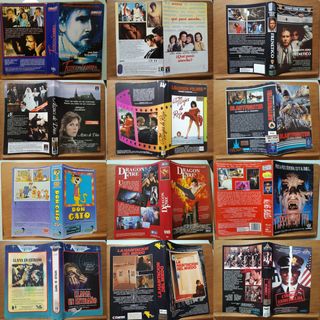 Carátulas Originales de Películas VHS y BETA