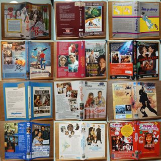 Carátulas Originales de Películas VHS y BETA