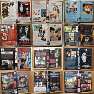 Carátulas Originales de Películas VHS y BETA