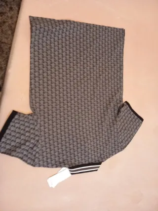 Polo Lacoste Gris Estampado