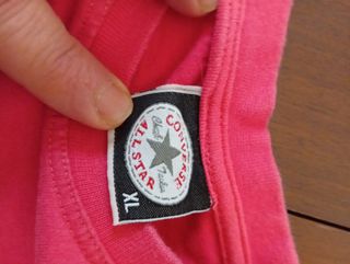 T-shirt Converse Bambino Rossa