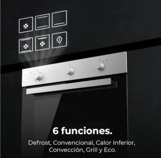 Horno cecotec bolero hexa M236000 line time A