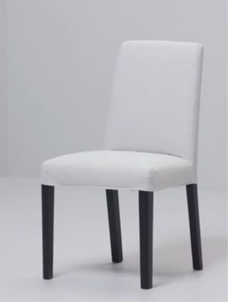 Set 4 Sillas Comedor Ikea. Fundas color lila.