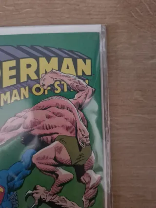 Comic Superman: the man of steel número 17