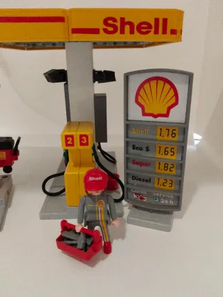 Playmobil Gasolinera Shell