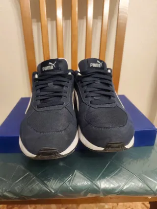 Scarpe Puma Uomo Ragazzo Blu/Bianco Tg 41