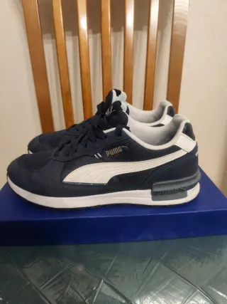 Scarpe Puma Uomo Ragazzo Blu/Bianco Tg 41