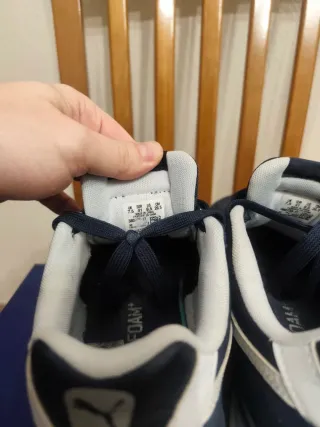 Scarpe Puma Uomo Ragazzo Blu/Bianco Tg 41