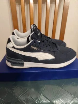 Scarpe Puma Uomo Ragazzo Blu/Bianco Tg 41