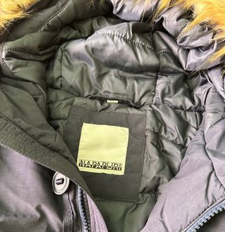 Parka Napapijri Azul marino Talla L