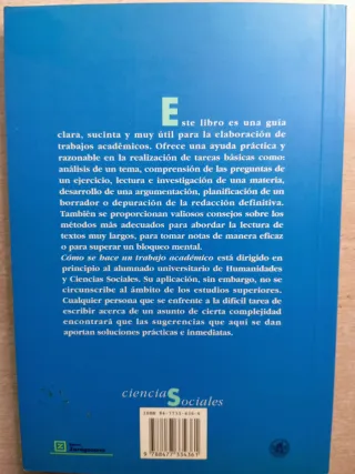 Cómo se hace un trabajo académico. John Clanchy.