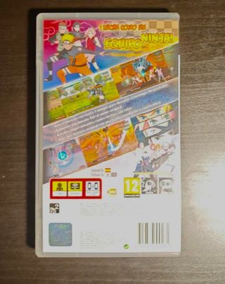 Pack 2 Juegos Naruto Shippuden PSP Cpmpletos