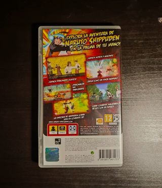 Pack 2 Juegos Naruto Shippuden PSP Cpmpletos