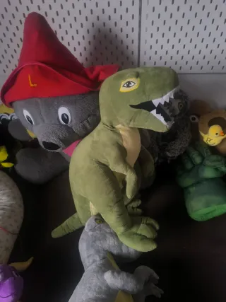 Peluche Dinosaurio Verde