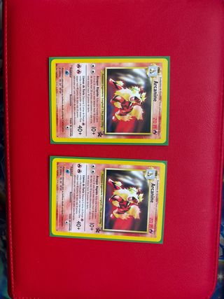 Carta pokemon arcanine promo blackstar español