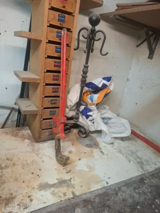 Curvadora de cobre y bombin comprobar agua y llave