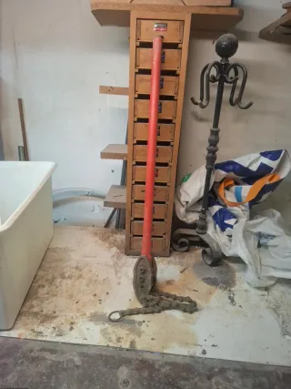 Curvadora de cobre y bombin comprobar agua y llave