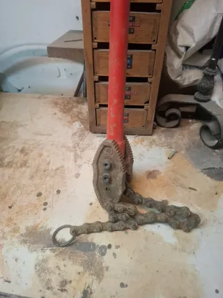 Curvadora de cobre y bombin comprobar agua y llave