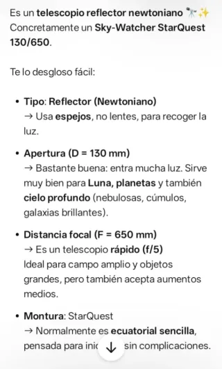 Telescopio Sky-Watcher