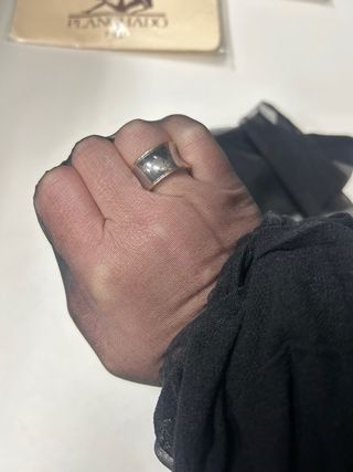 2 Panties Cristal Negro Talla G VINTAGE