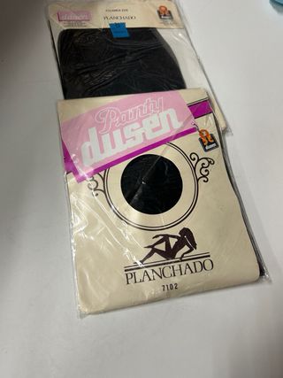 2 Panties Cristal Negro Talla G VINTAGE