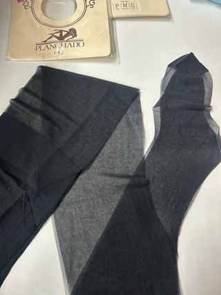 2 Panties Cristal Negro Talla G VINTAGE