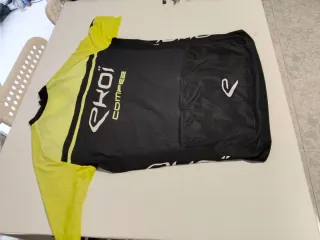 Maillot Ciclismo RKOI Negro/Amarillo