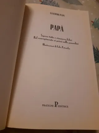 Libro Papá - consigli per il nuovo arrivato