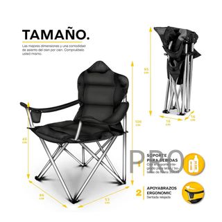Silla de camping Tresko