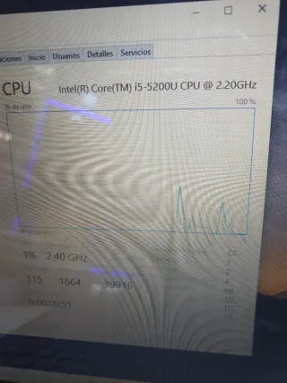 Portátil asus Negro