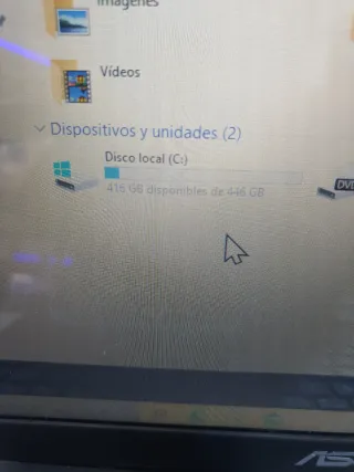 Portátil asus Negro