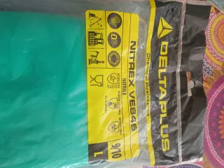 Guantes Nitrilo Largos Deltaplus Talla L