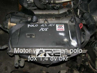 Motor volkswagen polo fox 1.4 8v bkr.
