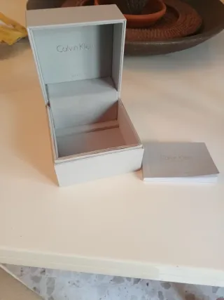 Orologio Calvin Klein Swiss Made Oro Nero full set