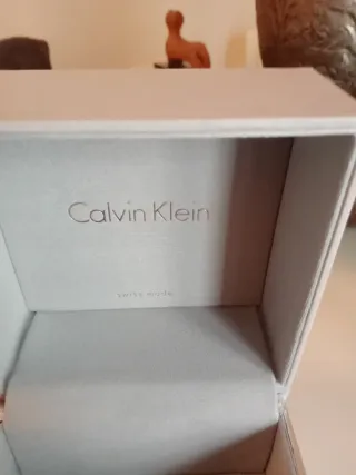 Orologio Calvin Klein Swiss Made Oro Nero full set