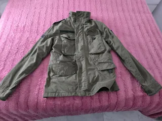 Chaqueta militar verde 'Superdry'