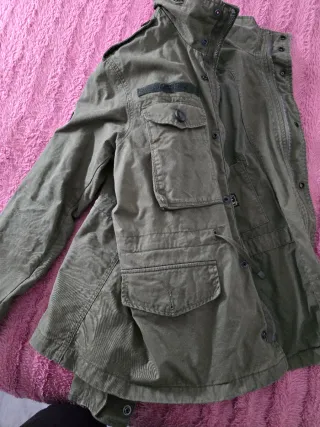 Chaqueta militar verde 'Superdry'