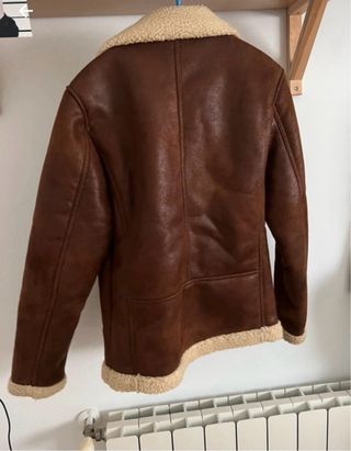 Chaqueta piel borreguito Zara