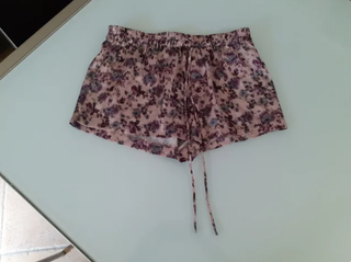 Shorts Pigiama Zara - Rosa/Viola