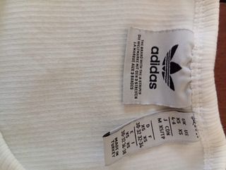 Top donna Adidas bianco originale