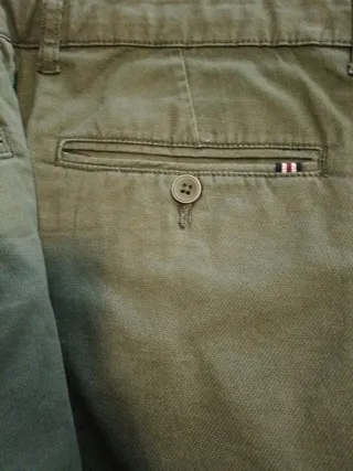 Pantalón Springfield hombre Talla 44 Verde