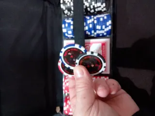 Set de Póker con Fichas y Cartas