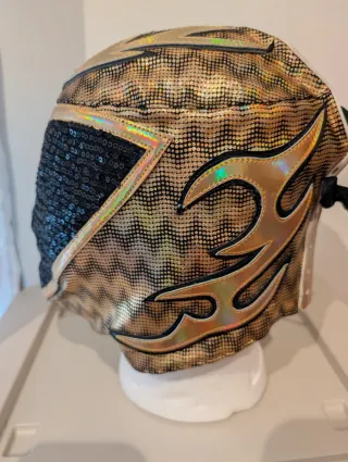 Máscara Luchador Tinieblas Jr. Autografiada