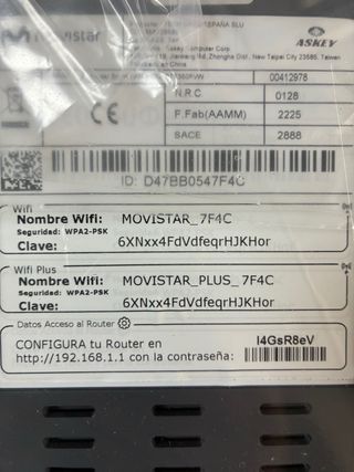 Router Smart WiFi Movistar