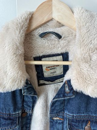 Chaqueta vaquera forrada