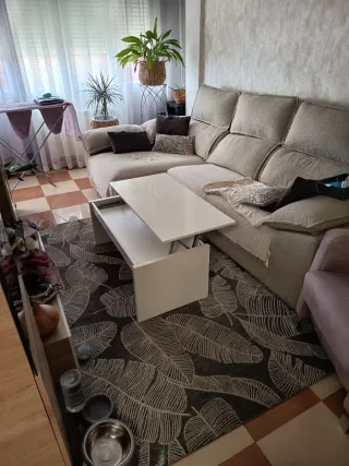 Mesa auxiliar salón elevable