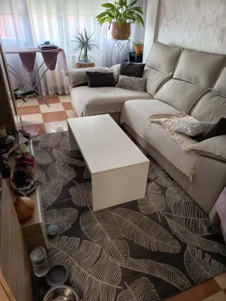 Mesa auxiliar salón elevable