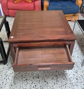 MESA DE CENTRO DOS CAJONES